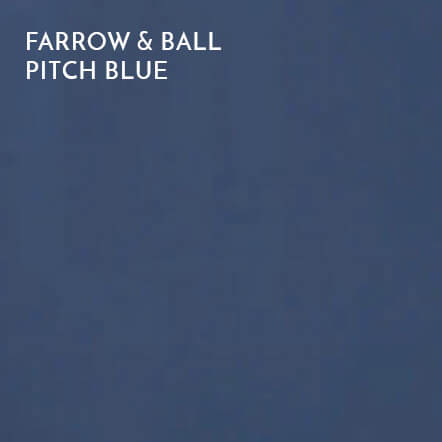 Home decor colors 2021: Farrow & Ball Pitch Blue