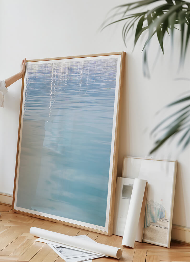 Antibes - Abstract water fine art print by Cattie Coyle Photography. © 2019, all rights reserved.