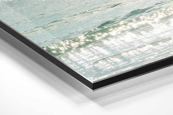 Sun glitter on water - acrylic glass prints art by Cattie Coyle Photography