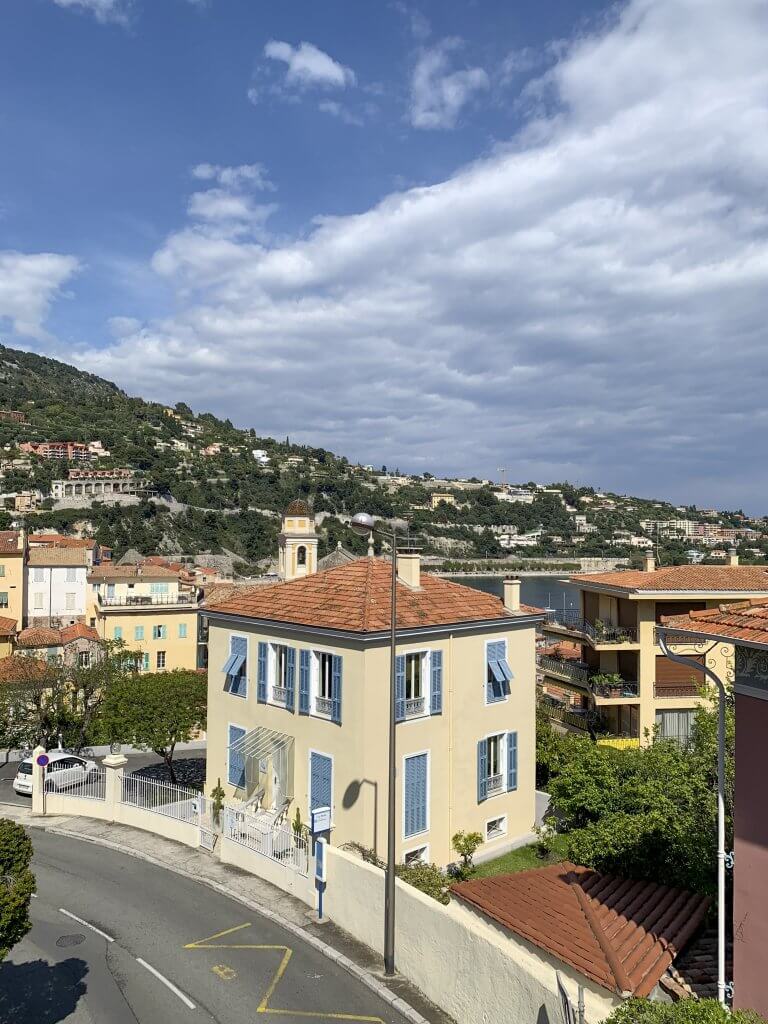 The French Riviera: View from balcony in Villefranche-sur-Mer by Cattie Coyle Photography. © 2019, all rights reserved.