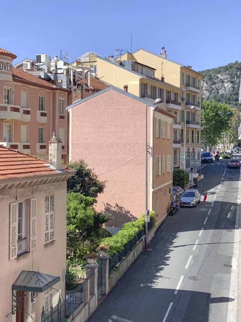 The French Riviera: View from balcony in Villefranche-sur-Mer by Cattie Coyle Photography. © 2019, all rights reserved.