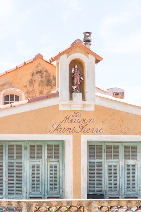 Maison Saint Pierre, Villefranche-sur-Mer, France, by Cattie Coyle Photography. © 2019, all rights reserved.