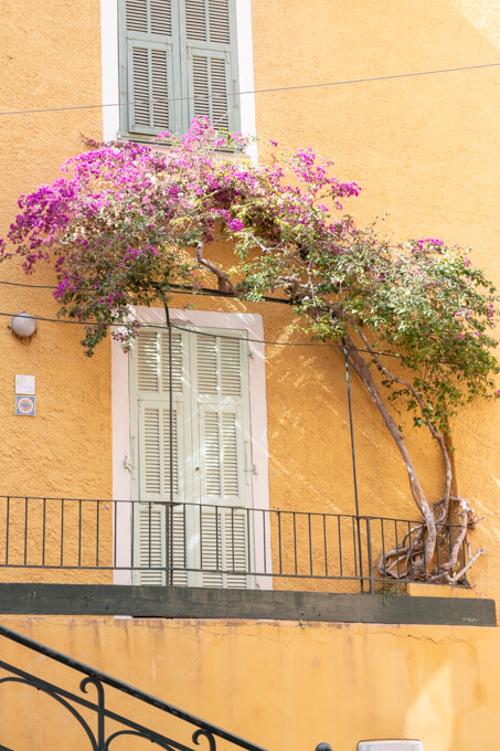 Old Town, Villefranche-sur-Mer, France, by Cattie Coyle Photography. © 2019, all rights reserved.
