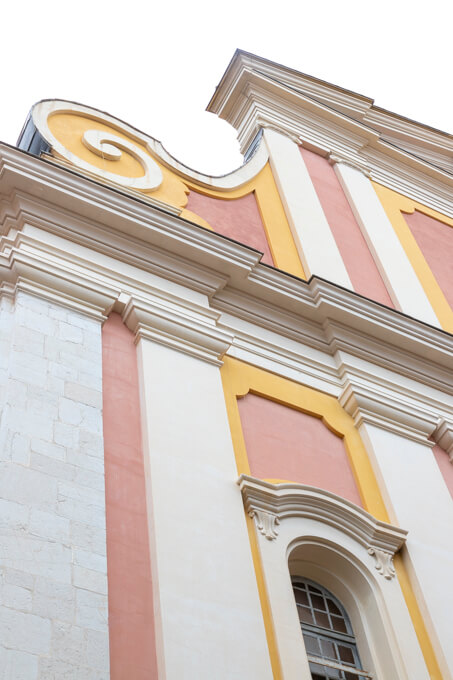 Église Saint-Michel, Villefranche-sur-Mer, France, by Cattie Coyle Photography. © 2019, all rights reserved.