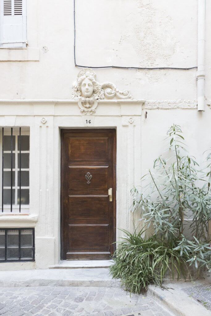 Door in old town, Antibes, France, by Cattie Coyle Photography. © 2019, all rights reserved.