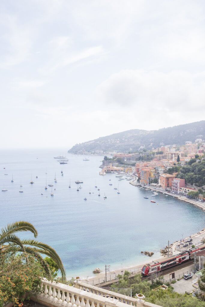 The French Riviera: View of Villefranche-sur-Mer from the Basse Corniche by Cattie Coyle Photography. © 2019, all rights reserved.