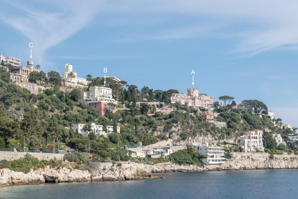 Walks in the French Riviera: Villas on Mont Boron, Nice, France, by Cattie Coyle Photography. © 2019, all rights reserved.