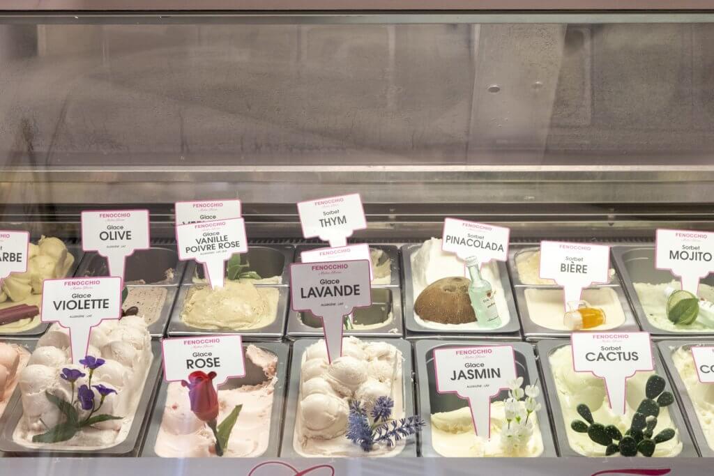 Fenocchio ice cream, Nice, France, by Cattie Coyle Photography. © 2019, all rights reserved.