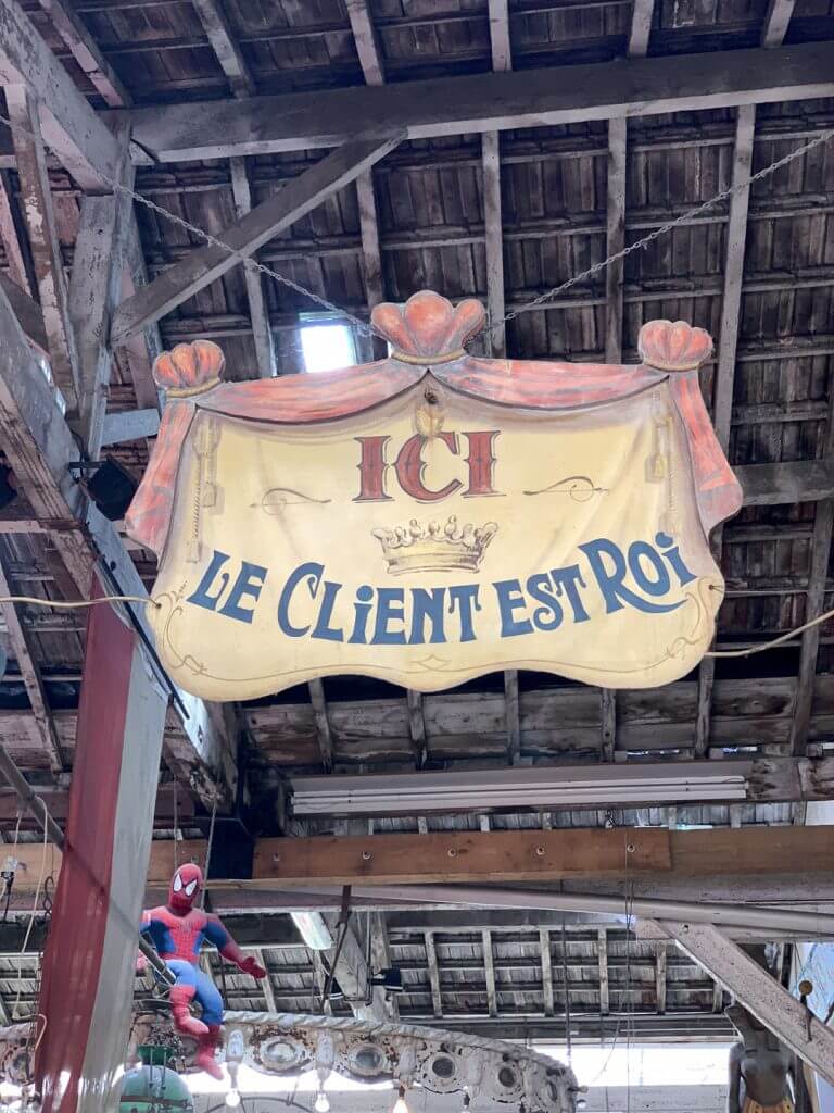 L'usine Centre D'Antiquite Brocante, Menton, France, by Cattie Coyle Photography. © 2019, all rights reserved.