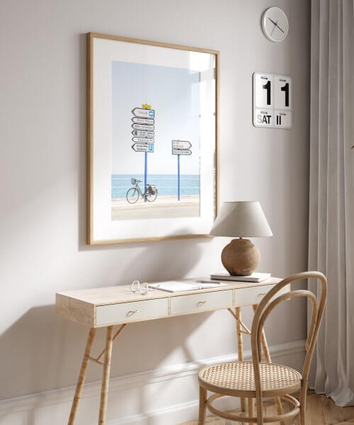 Menton, France - Art print by Cattie Coyle Photography