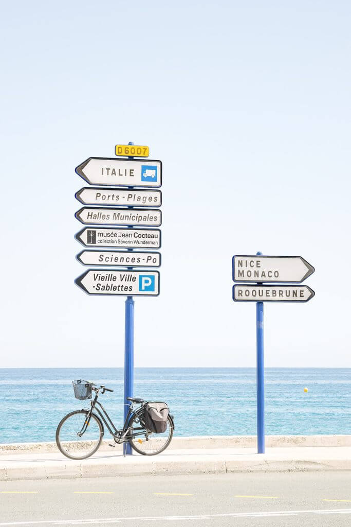 Menton, France - Art print by Cattie Coyle Photography. © 2019, all rights reserved.