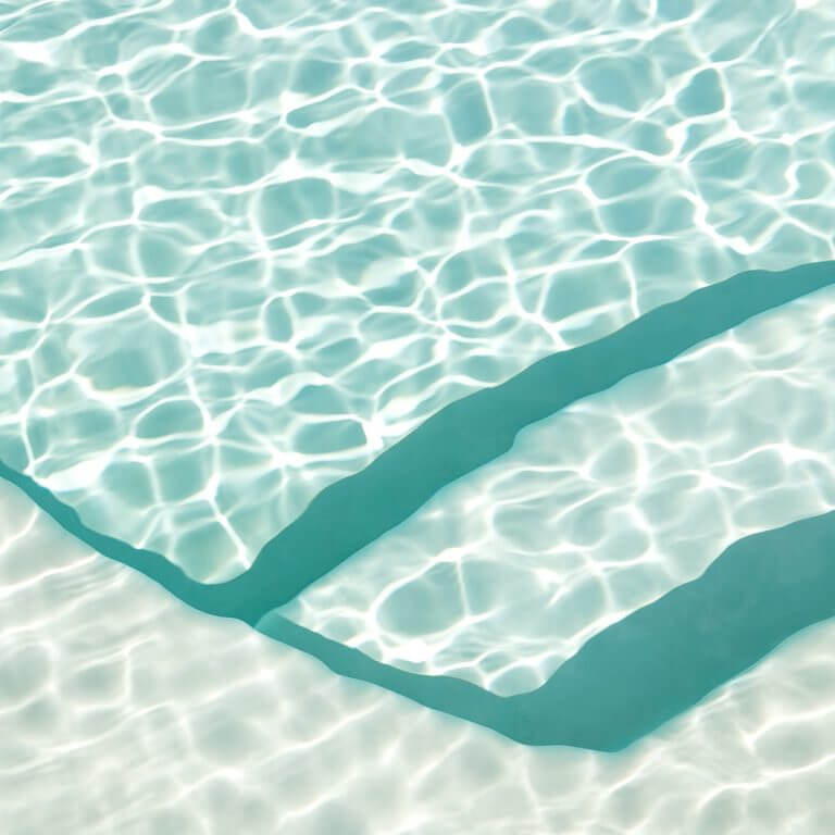 Swimming Pool No 5 - Abstract art print by Cattie Coyle Photography