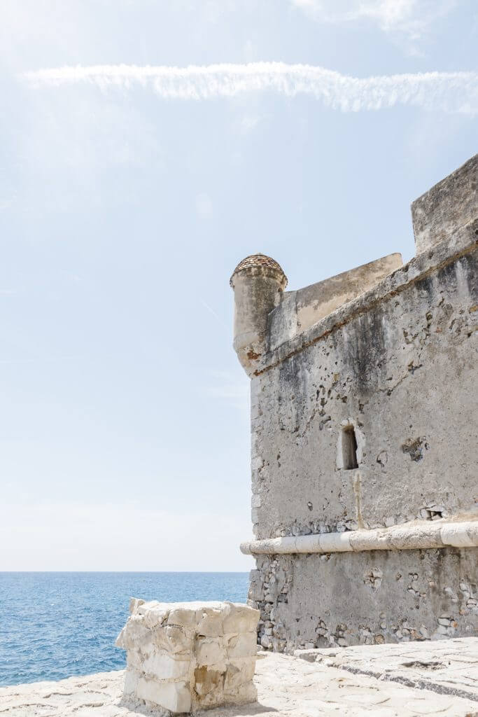 The Bastion, Menton, France, by Cattie Coyle Photography. © 2019, all rights reserved.