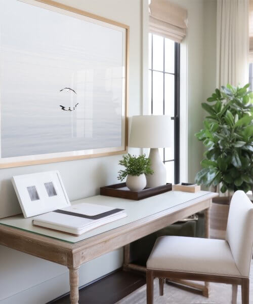 Early Morning Flight - Fine art print by Cattie Coyle Photography in home office