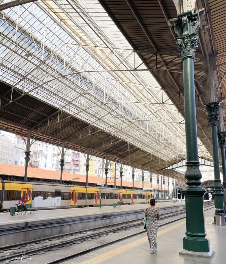 Sao Bento train station, Porto, Portugal by Cattie Coyle Photography. © 2024, all rights reserved.