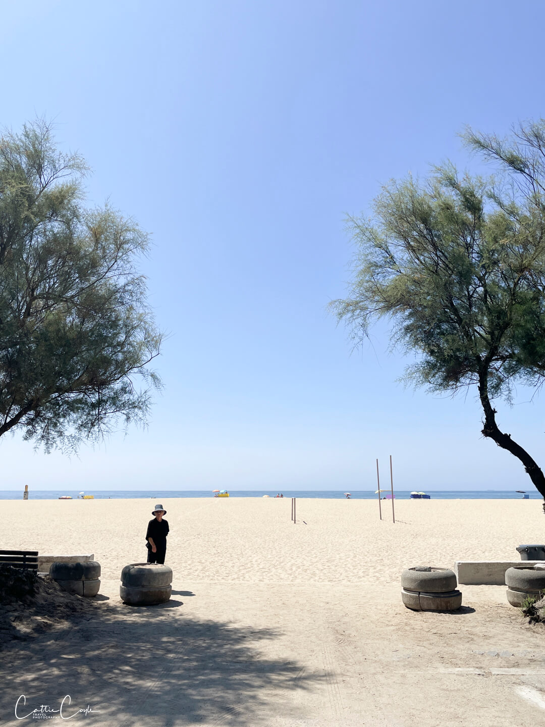 The beach, Praia da Aguda, Portugal by Cattie Coyle Photography. © 2024, all rights reserved.