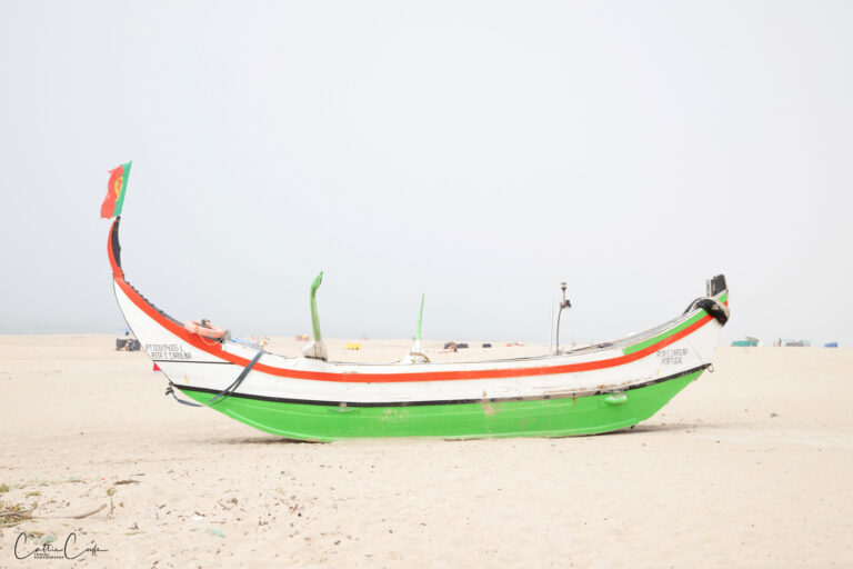 Fishing boat, Espinho, Portugal by Cattie Coyle Photography. © 2024, all rights reserved.