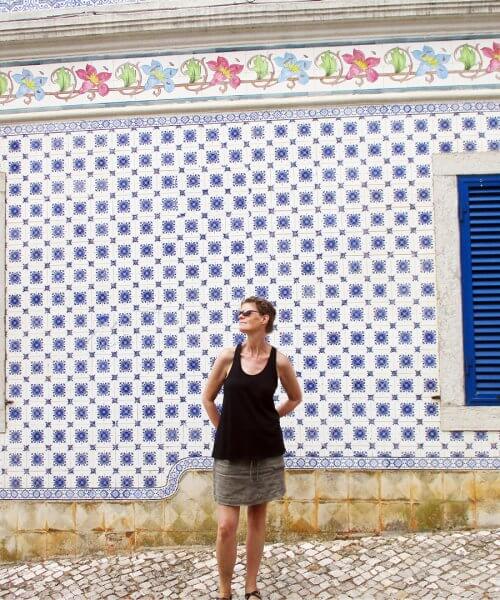 Cattie Coyle in Lisbon, Portugal