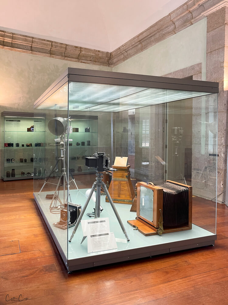 Large format cameras at the Centro Portugues de Fotografia, Porto, Portugal by Cattie Coyle Photography. © 2024, all rights reserved.