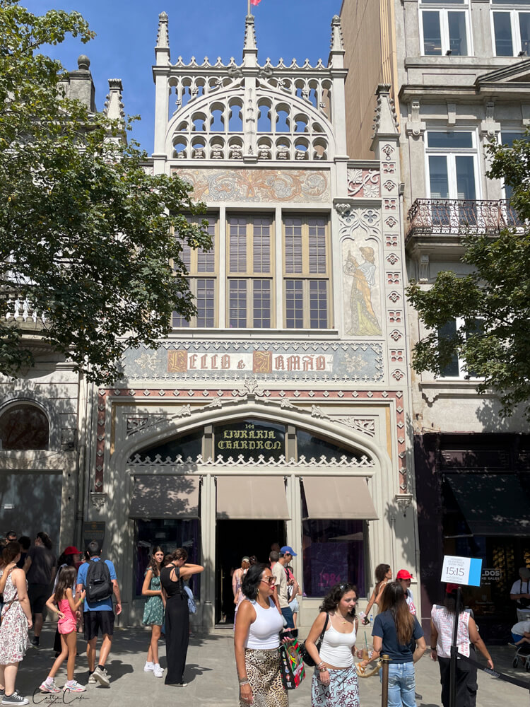 Livraria Lello, Porto, Portugal by Cattie Coyle Photography. © 2024, all rights reserved.