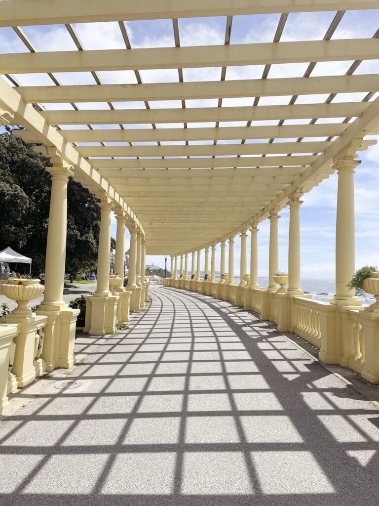 The Pérgola da Foz, Foz do Douro, Portugal by Cattie Coyle Photography. © 2024, all rights reserved.
