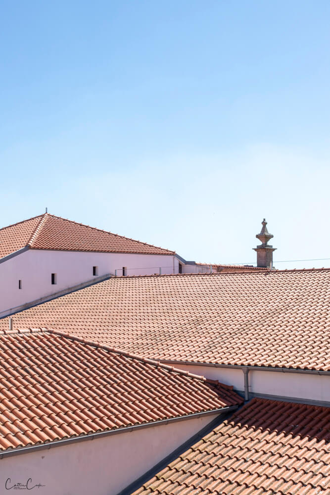 Tile roofs, Porto, Portugal by Cattie Coyle Photography. © 2024, all rights reserved.