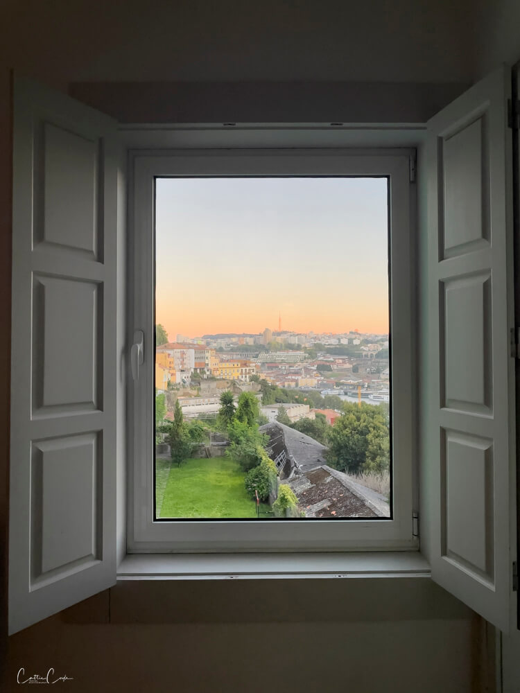 View from my AirBnB in Porto, Portugal by Cattie Coyle Photography. © 2024, all rights reserved.
