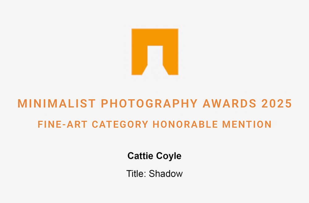 Shadow art print by Cattie Coyle Photography award